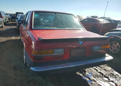 1988 BMW 535 Automatic from USA, damaged, VIN WBADC8402J3262228